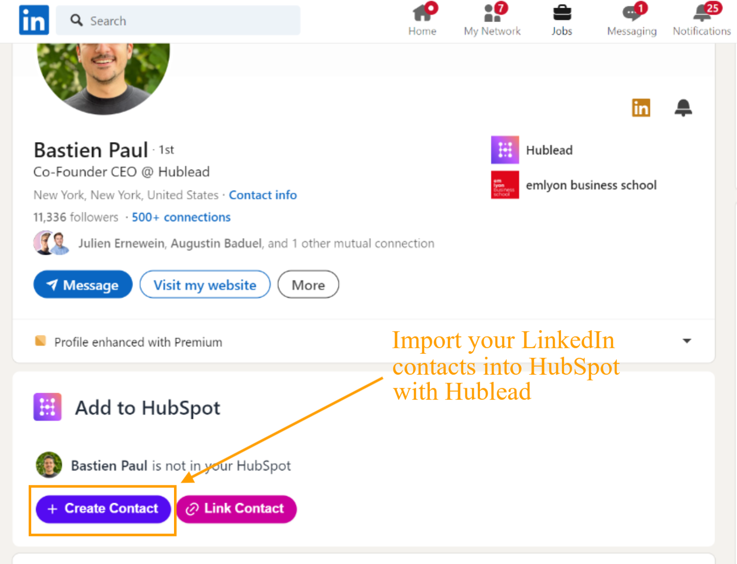 Import LinkedIn contacts to HubSpot CRM | HubSpot LinkedIn integration | Why choose HubSpot